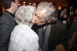 Carol Channing and Sir Ian McKellen @ BroadwayWorld Carol Channing and Sir Ian McKellen Photo