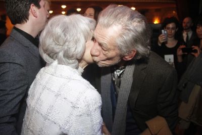 Carol Channing and Sir Ian McKellen Photo