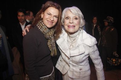 Carol Channing and Sandra Bernhard Photo