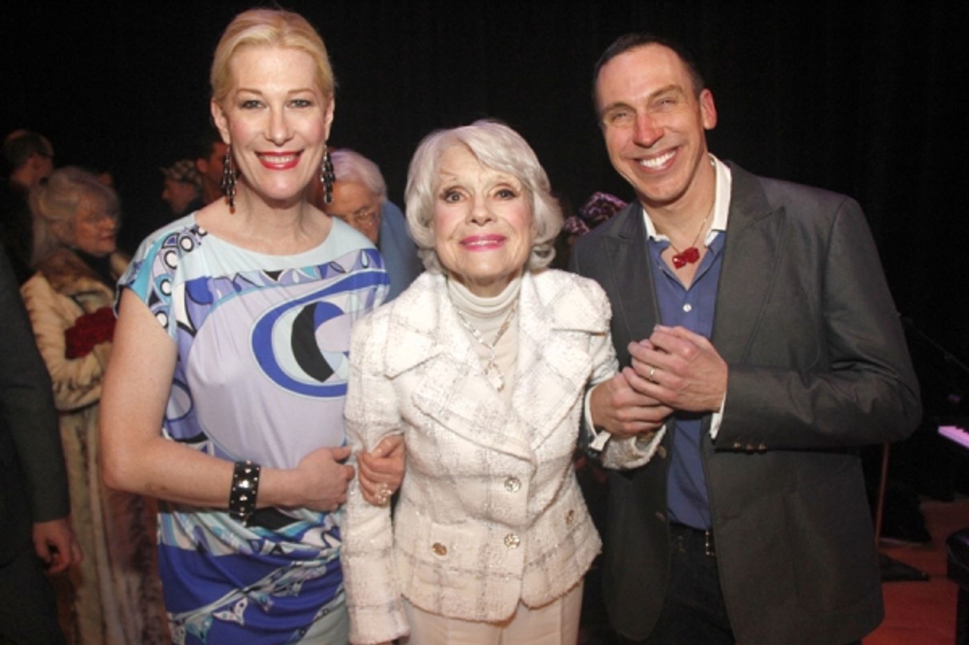 Photo Flash: Carol Channing Returns to Town Hall with Justin Vivian Bond!  Image