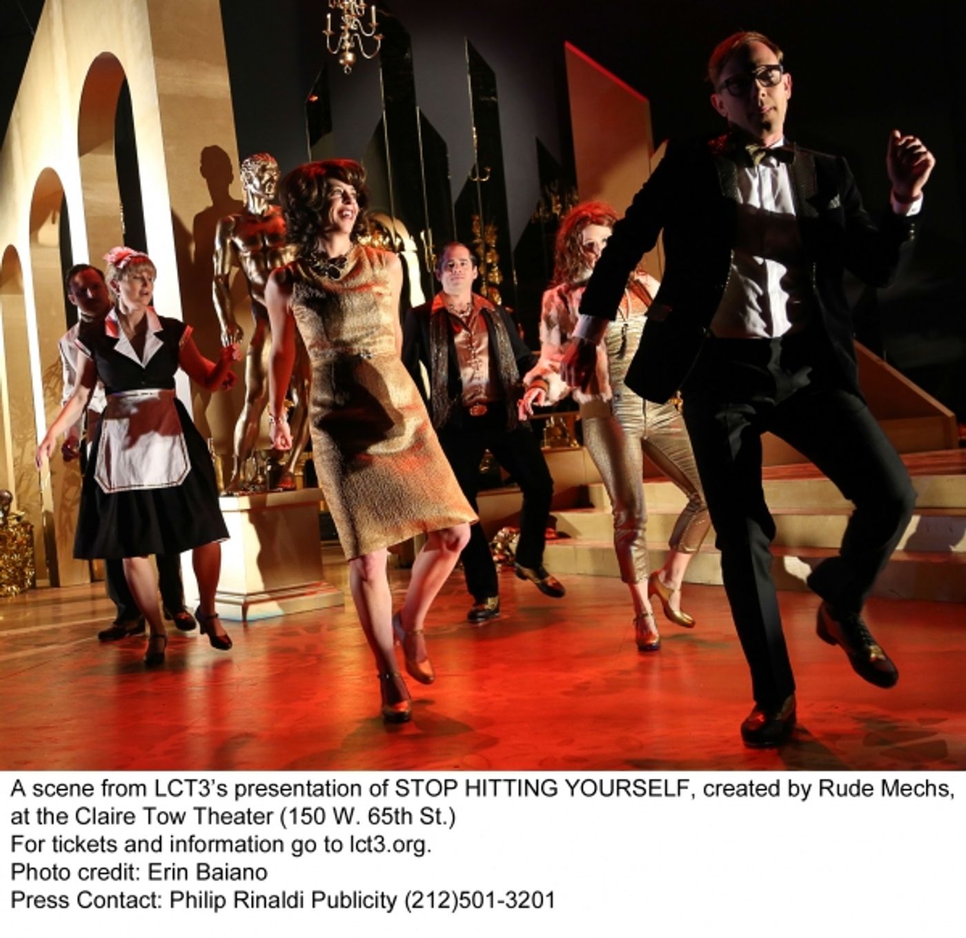 Photo Flash: First Look at LCT3's STOP HITTING YOURSELF  Image