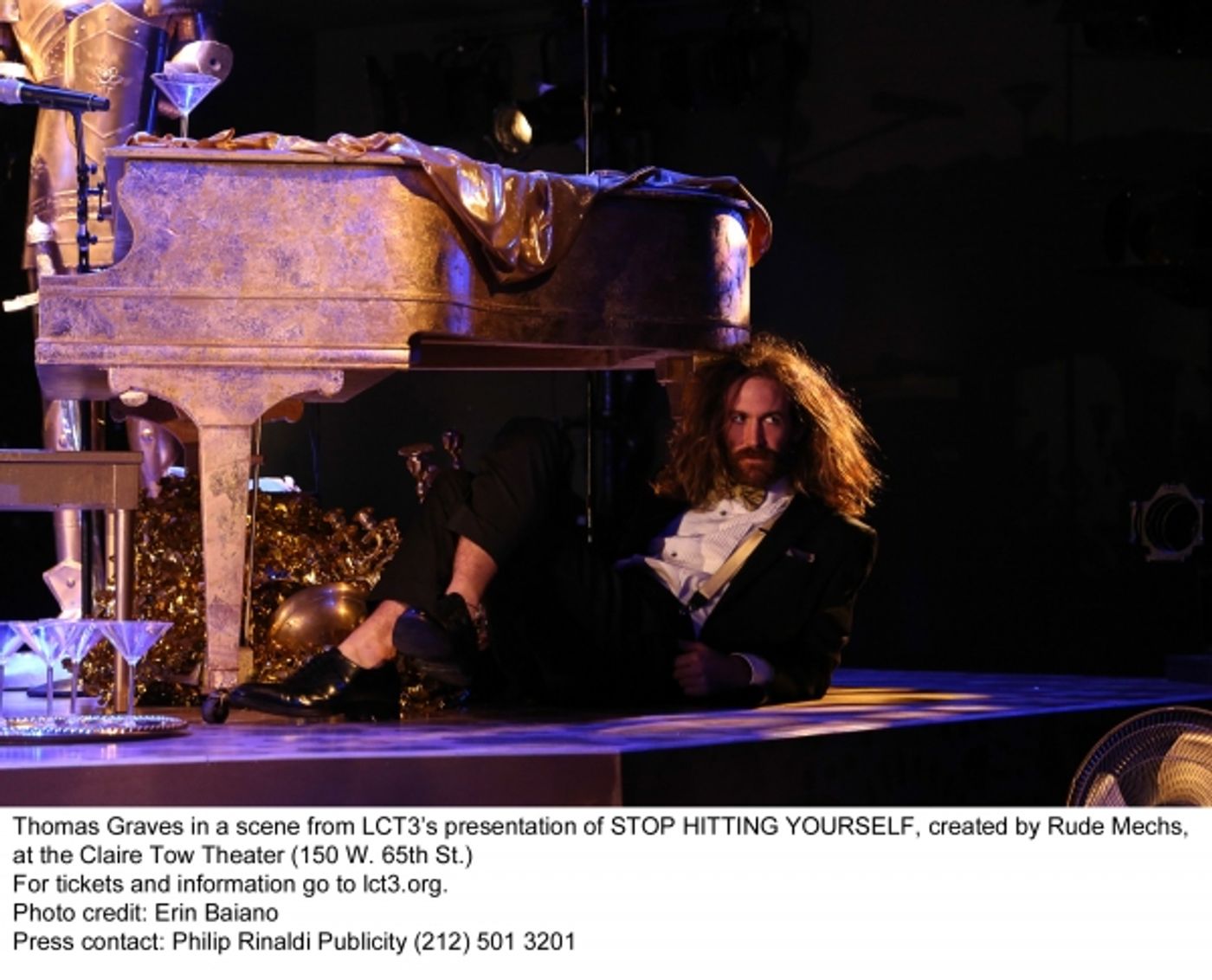 Photo Flash: First Look at LCT3's STOP HITTING YOURSELF  Image