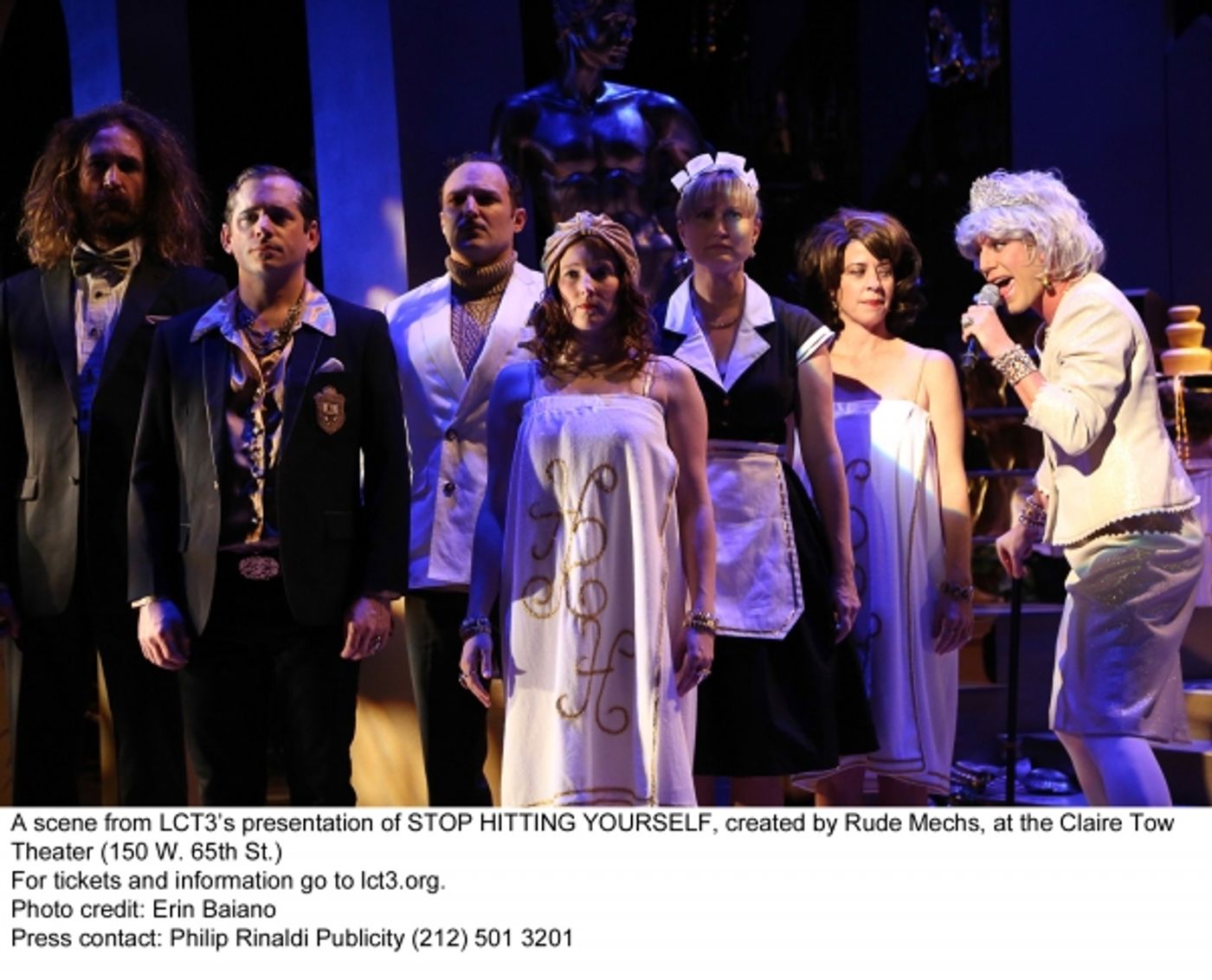 Photo Flash: First Look at LCT3's STOP HITTING YOURSELF  Image