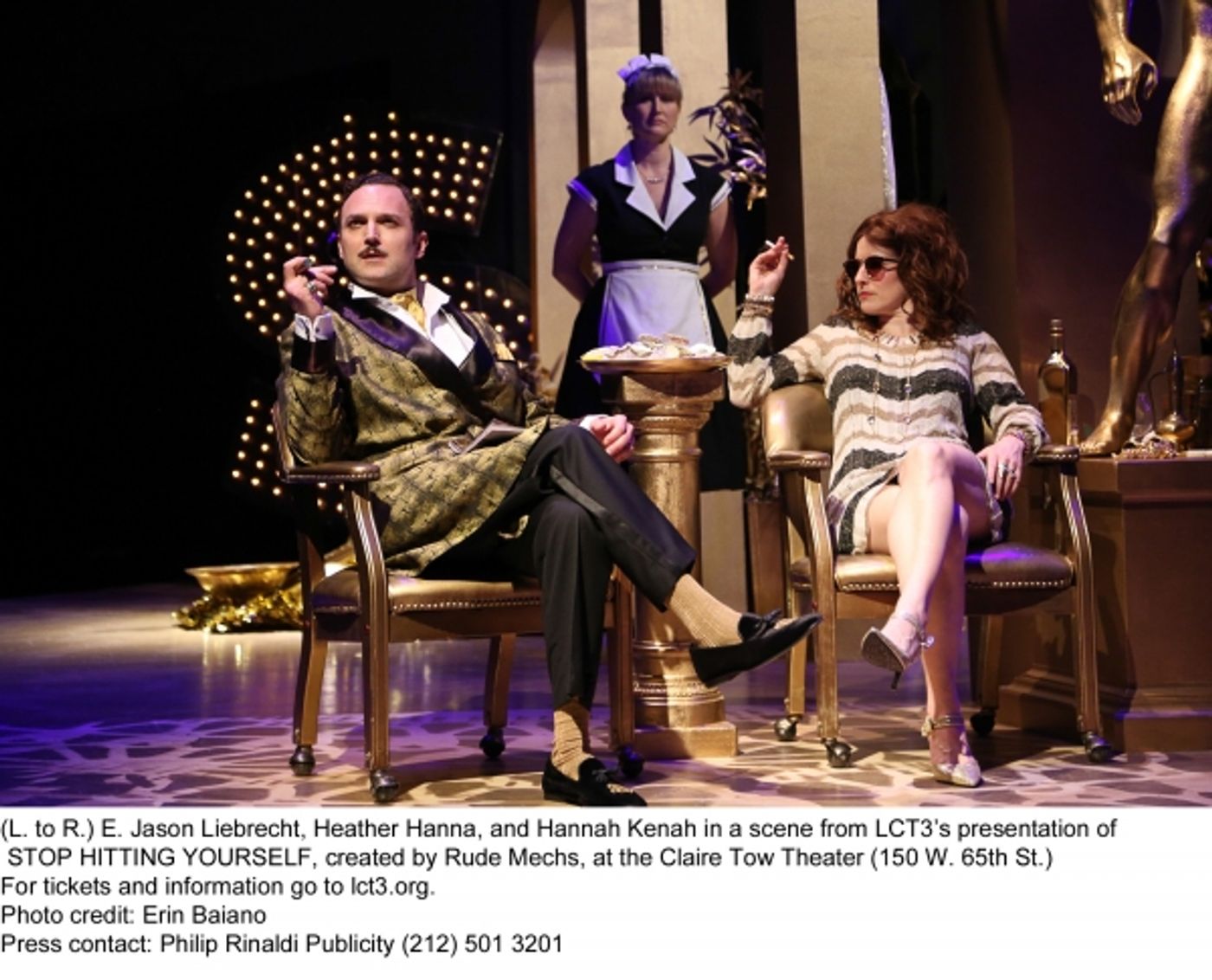 Photo Flash: First Look at LCT3's STOP HITTING YOURSELF  Image