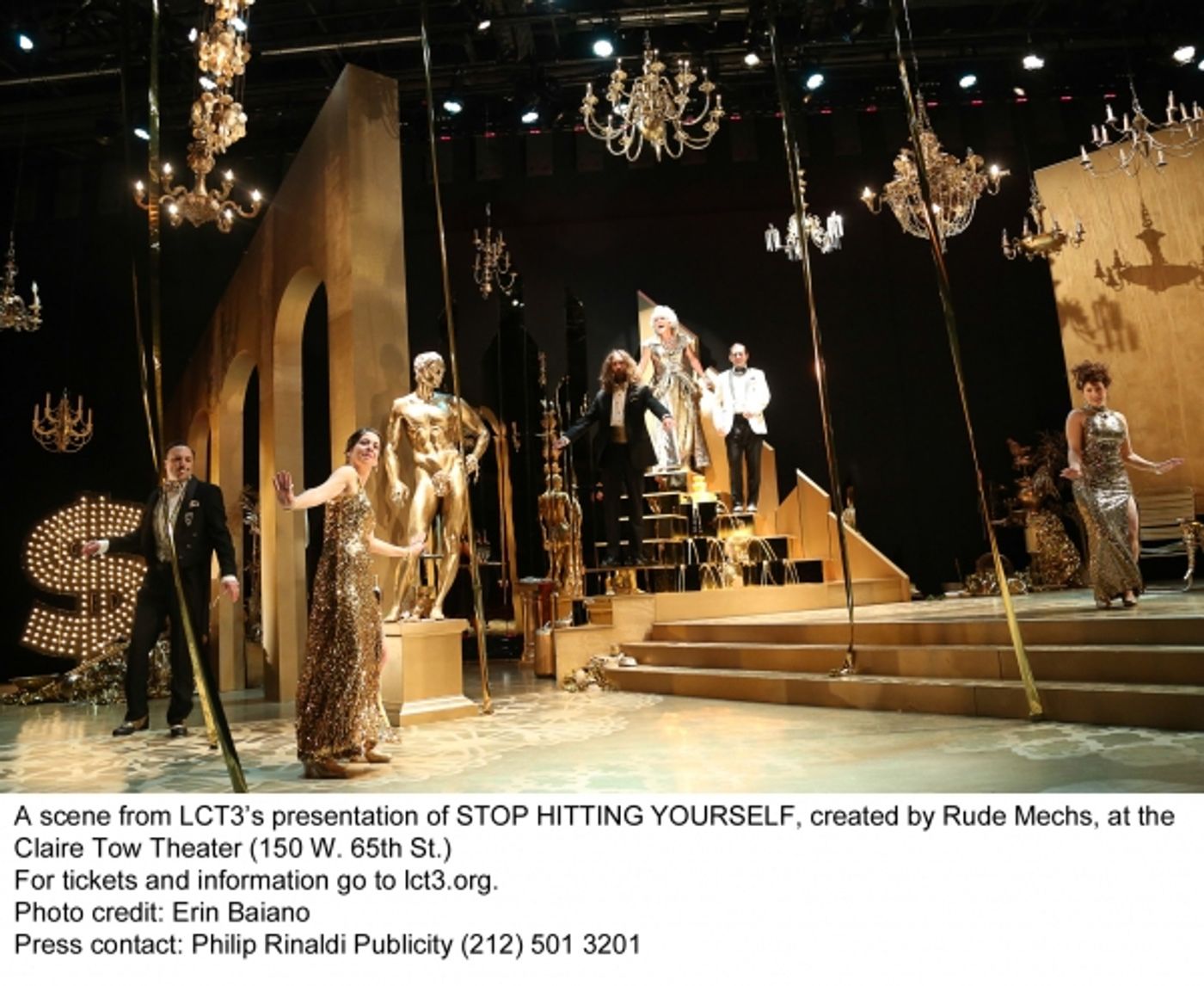 Photo Flash: First Look at LCT3's STOP HITTING YOURSELF  Image