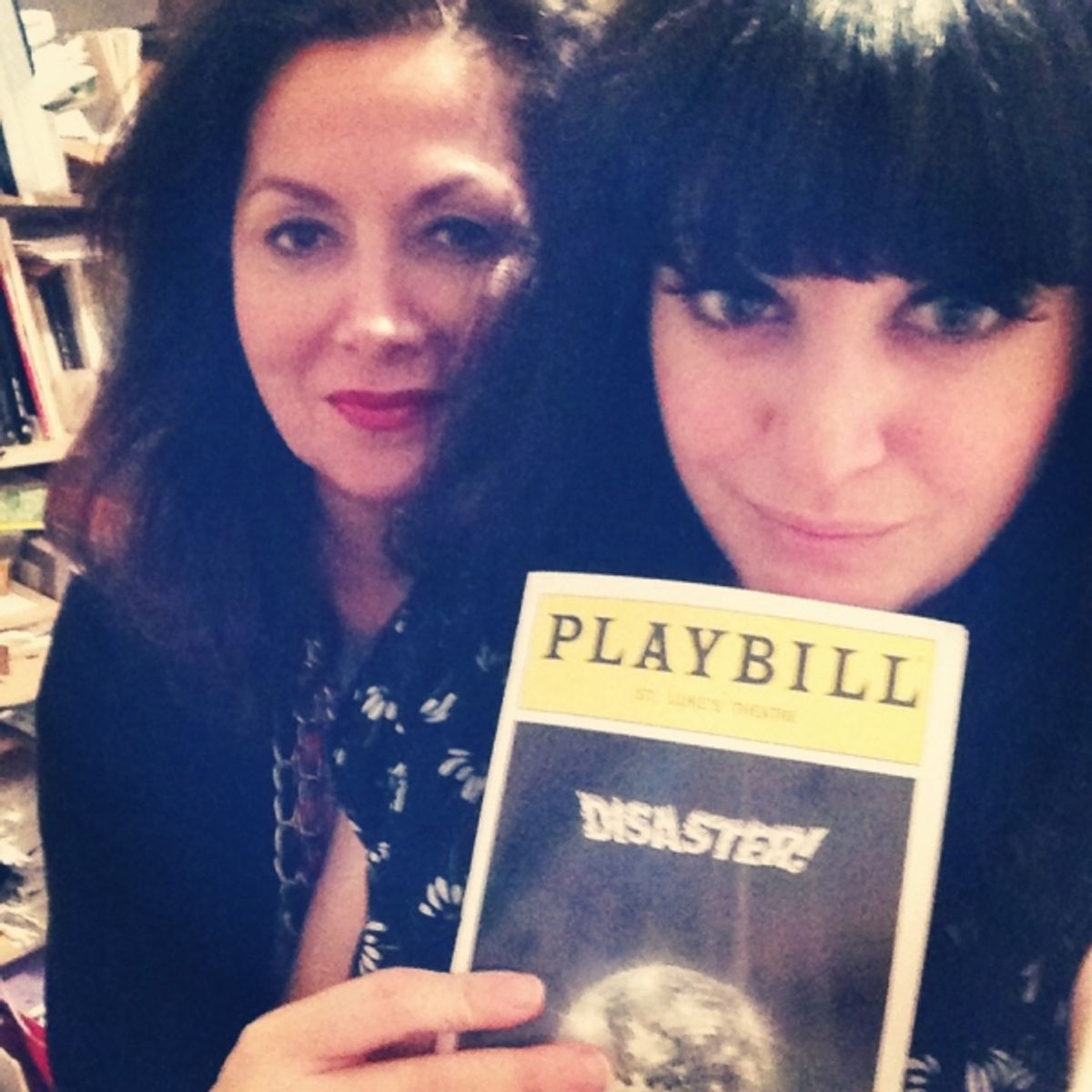 After the show with mama (isn't she the prettiest!?) at 