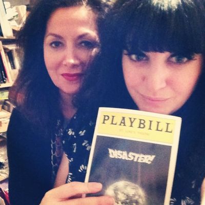 After the show with mama (isn't she the prettiest!?) Photo