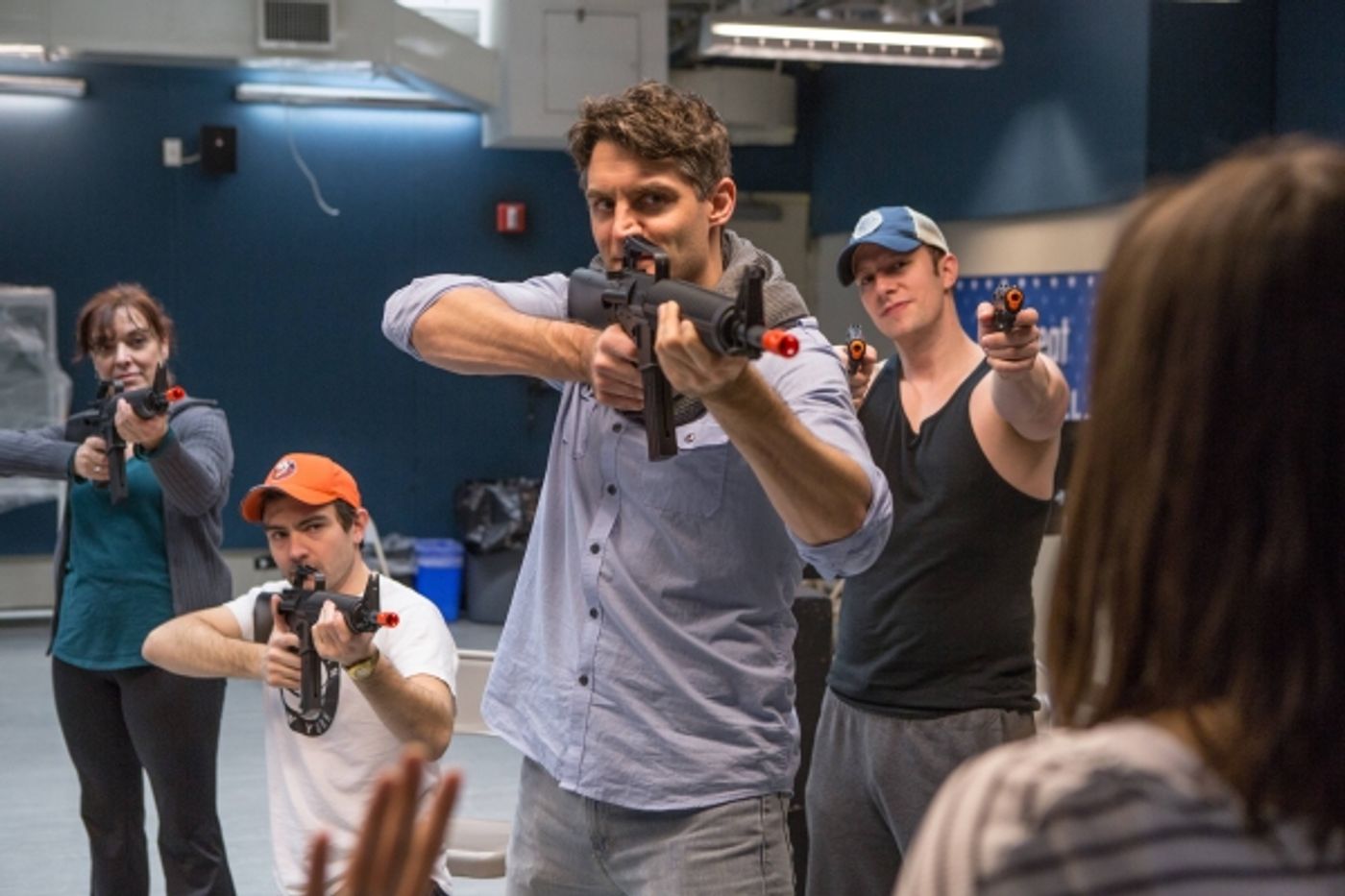 Photo Flash: In Rehearsal with Off-Broadway's PHILOSOPHY FOR GANGSTERS  Image