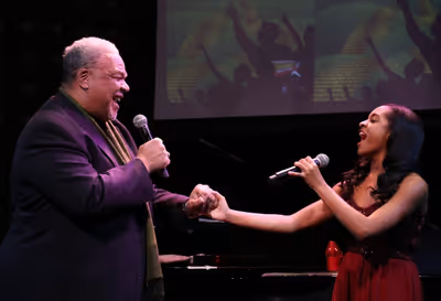 Ken Page and Olivia Hardy  Photo