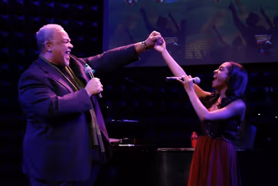 Ken Page and Olivia Hardy Photo