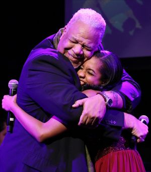 Olivia Hardy and Ken Page @ BroadwayWorld Olivia Hardy and Ken Page Photo
