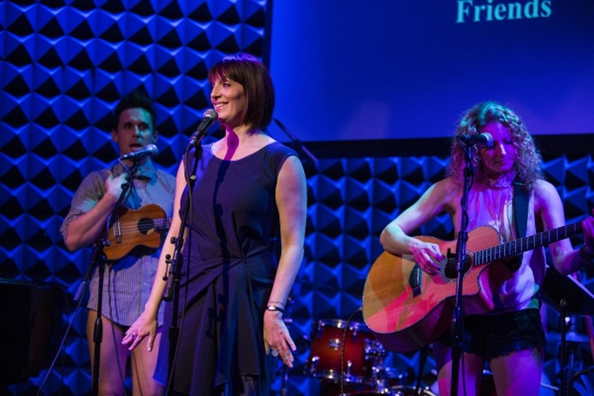 Nick Clearly, Julia Murney and Lauren Molina at 
