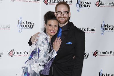 Idina Menzel and David Alpert Photo
