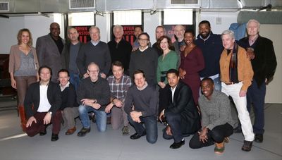 Michael McKean, Playwright Robert Schenkkan, Bryan Cranston, Director Bill Rauch and  Photo