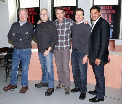 Michael McKean, Playwright Robert Schenkkan, Bryan Cranston, Director Bill Rauch and  Photo