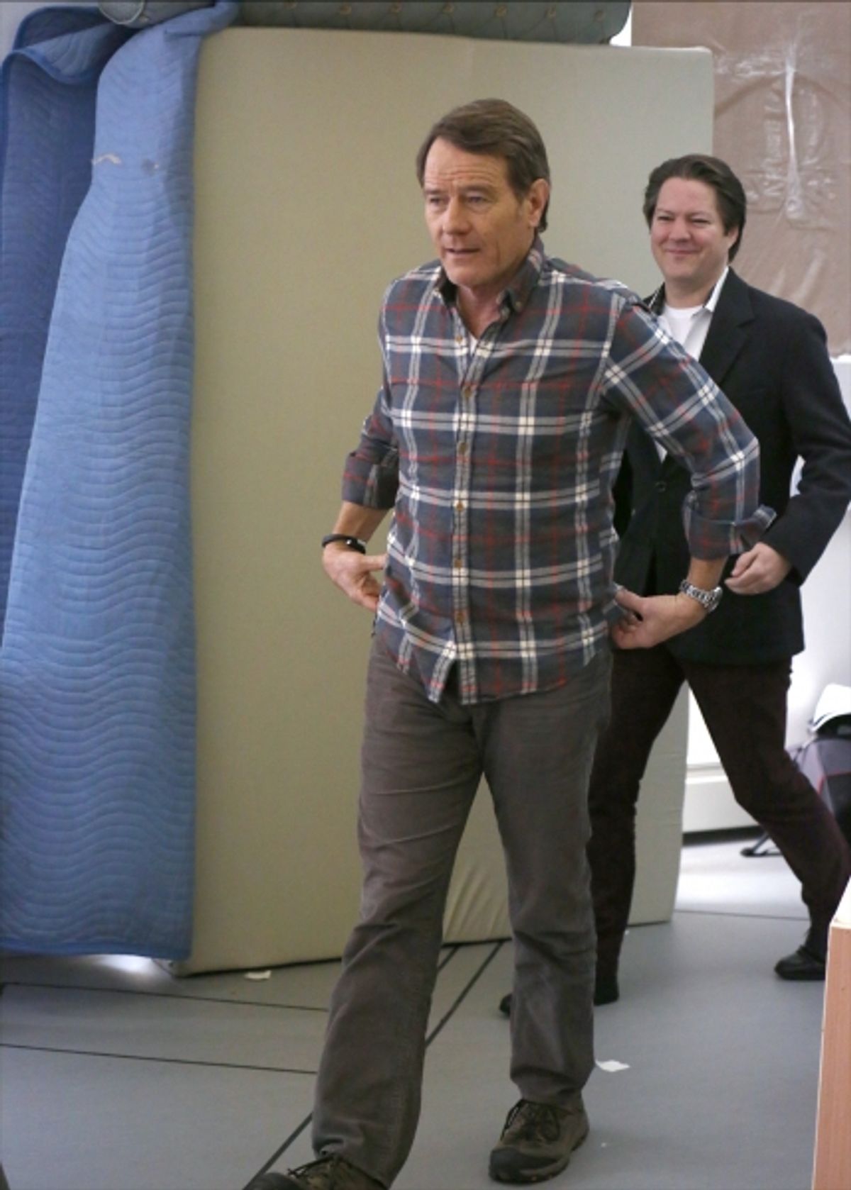 Bryan Cranston & Robert Petkoff  at 