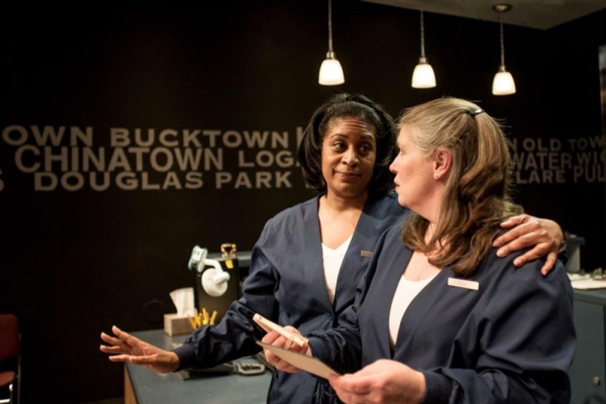 Ora Jones as Jaclyn and Tara Mallen as Ileen at 