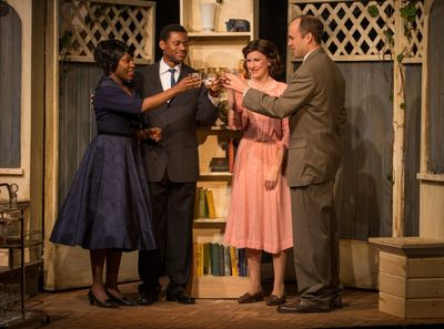 Mildred Marie Langford, AndrÃƒÂ© Teamer, Cora Vander Broek and Chris Rickett Photo