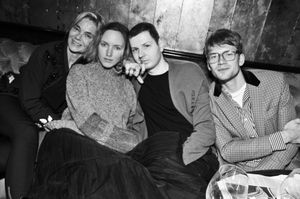 Nadine Johnson, Rachel Chandler-Guinness, Gro Curtis, and Tom Guinness Photo