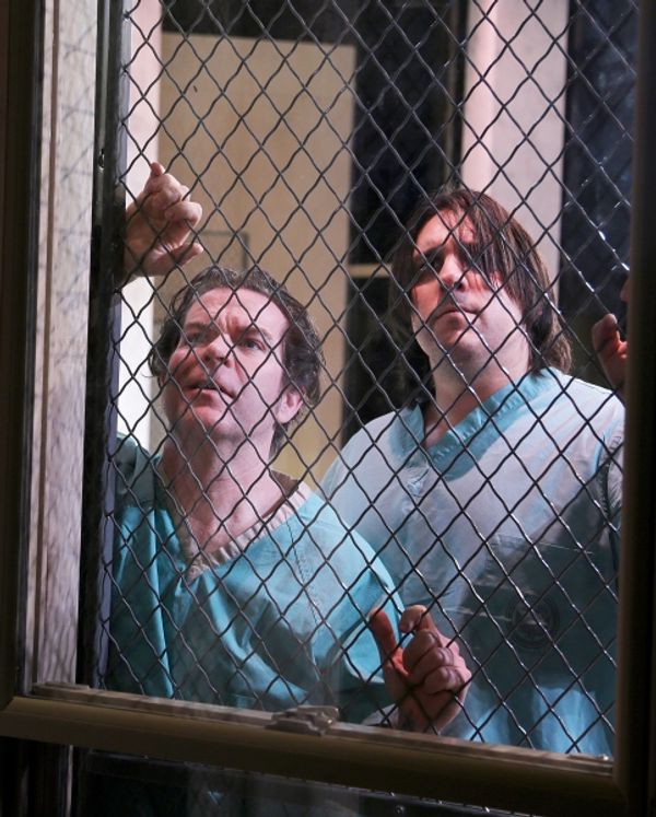 Tim Wisgerhof as McMurphy and Josh Visnapuu as Chief Photo