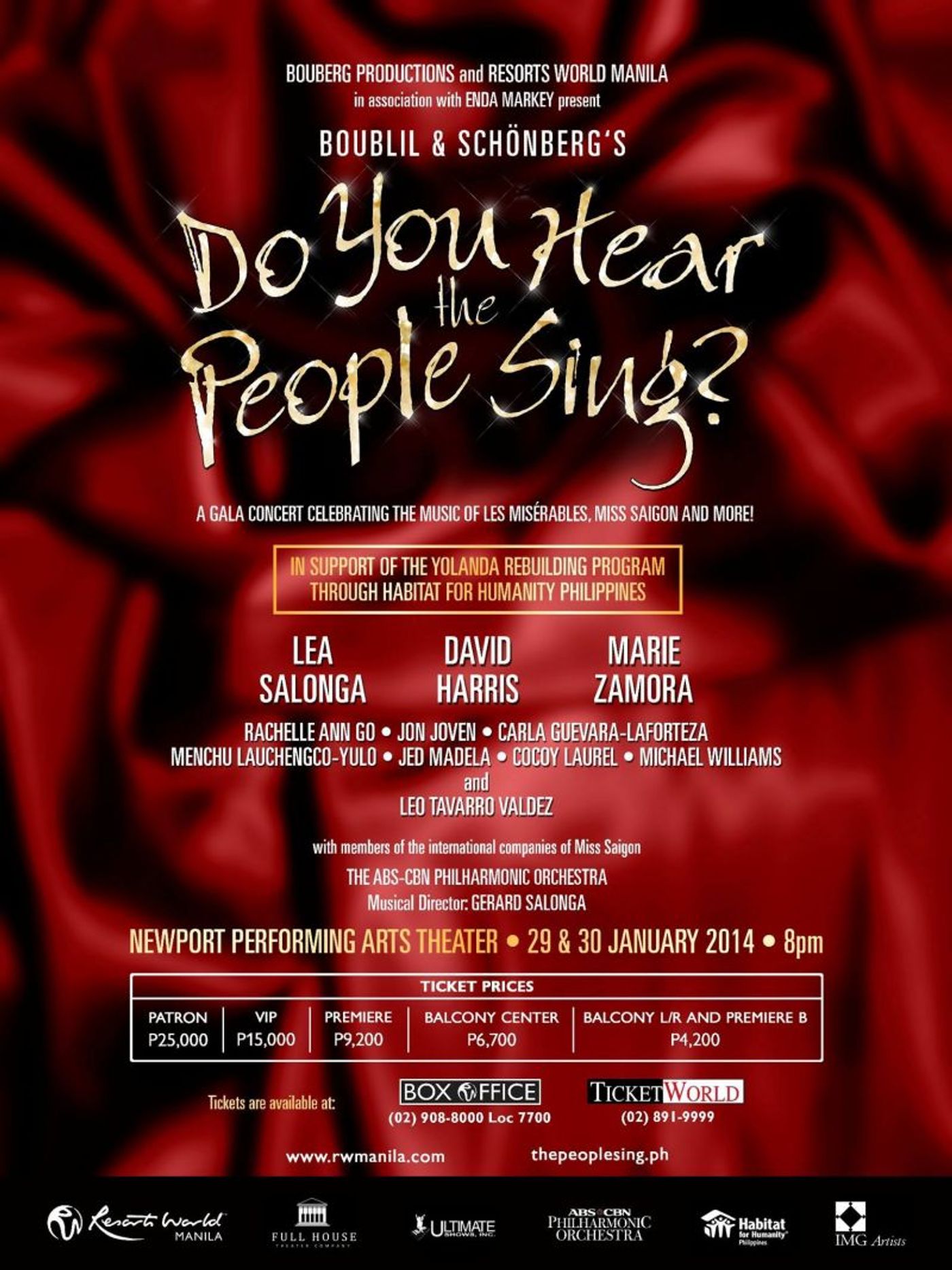 Photo Coverage: DO YOU HEAR THE PEOPLE SING? in Manila Meets the Press  Image