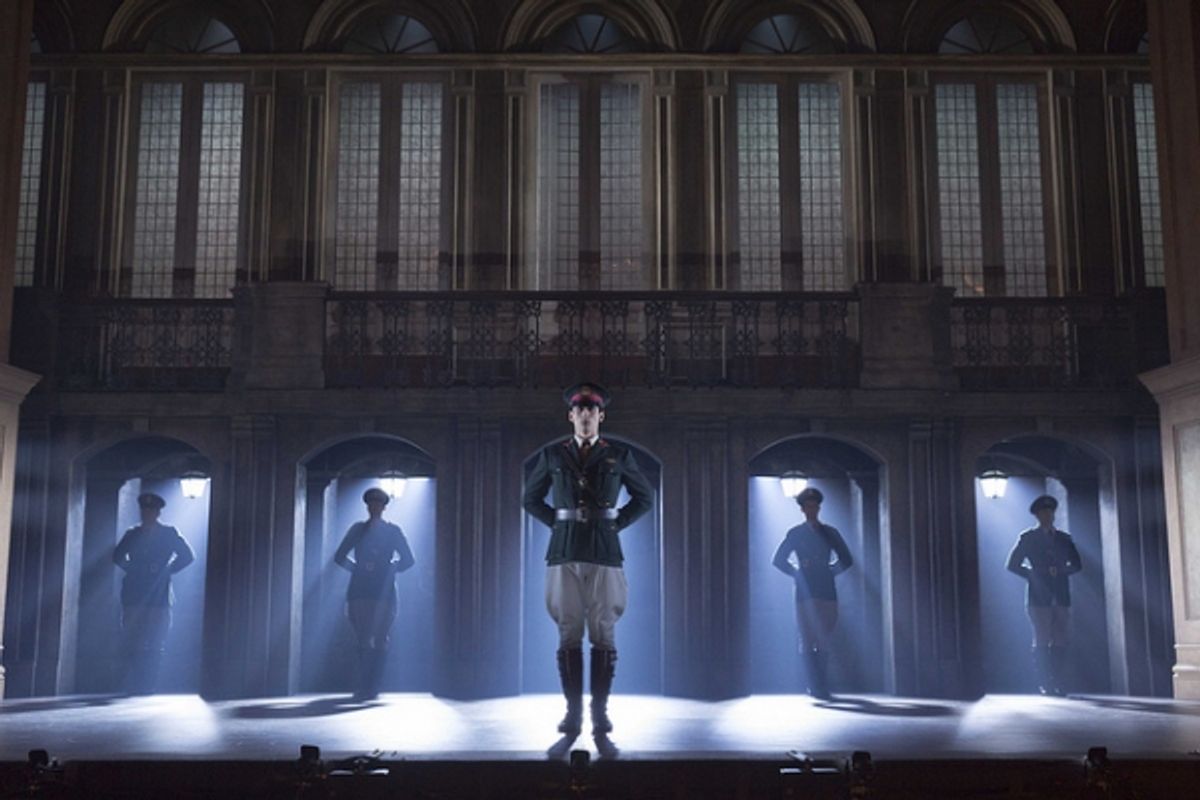 Sean MacLaughlin as Juan Peron and the Generals at 