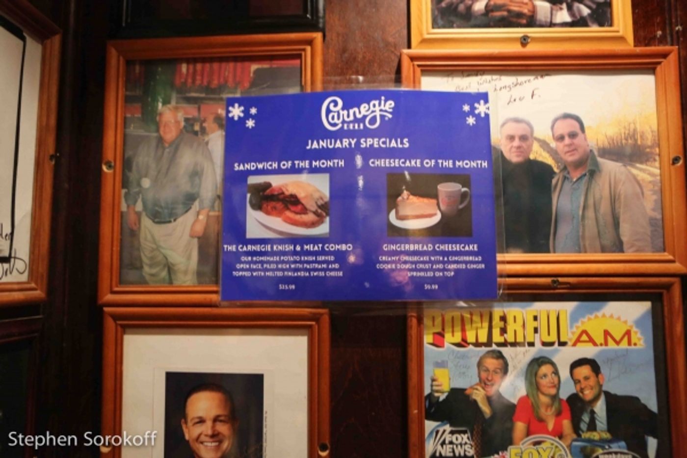 Photo Coverage: Carnegie Deli Unveils HANDLE WITH CARE by Carol Lawrence Sandwich Photo Coverage: Carnegie Deli Unveils HANDLE WITH CARE by Carol Lawrence Sandwich Image