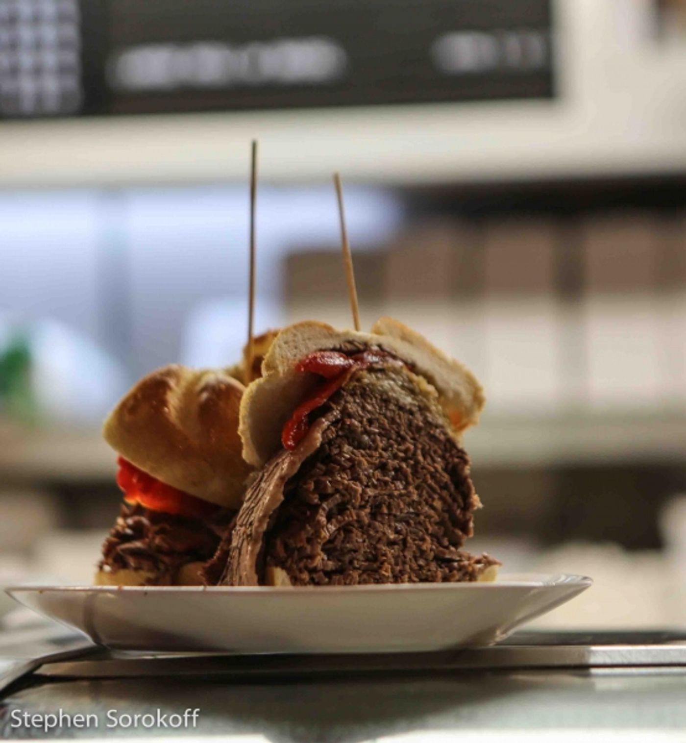 Photo Coverage: Carnegie Deli Unveils HANDLE WITH CARE by Carol Lawrence Sandwich Photo Coverage: Carnegie Deli Unveils HANDLE WITH CARE by Carol Lawrence Sandwich Image