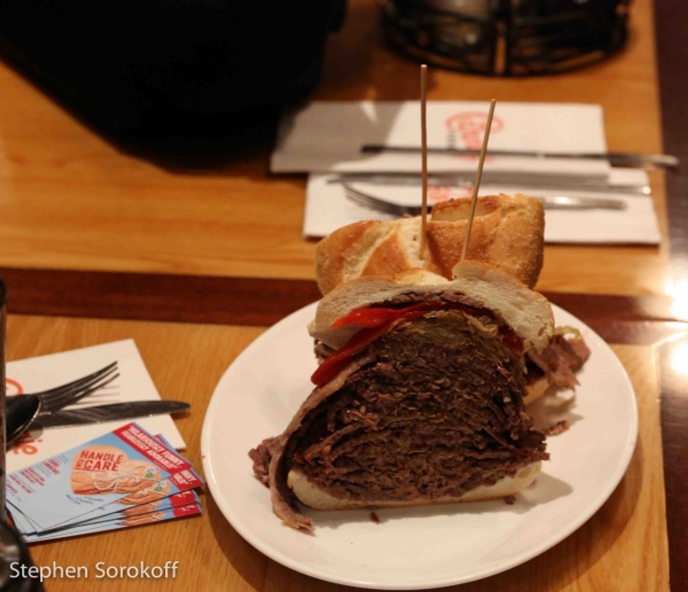 Photo Coverage: Carnegie Deli Unveils HANDLE WITH CARE by Carol Lawrence Sandwich Photo Coverage: Carnegie Deli Unveils HANDLE WITH CARE by Carol Lawrence Sandwich Image