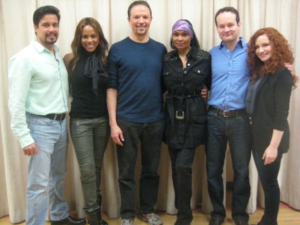 Enrique Acevedo, Deborah Cox, Peter Schoeffler, Vivian  Reed, Jamie LaVerdiere, Brittney Lee Hamilton at 