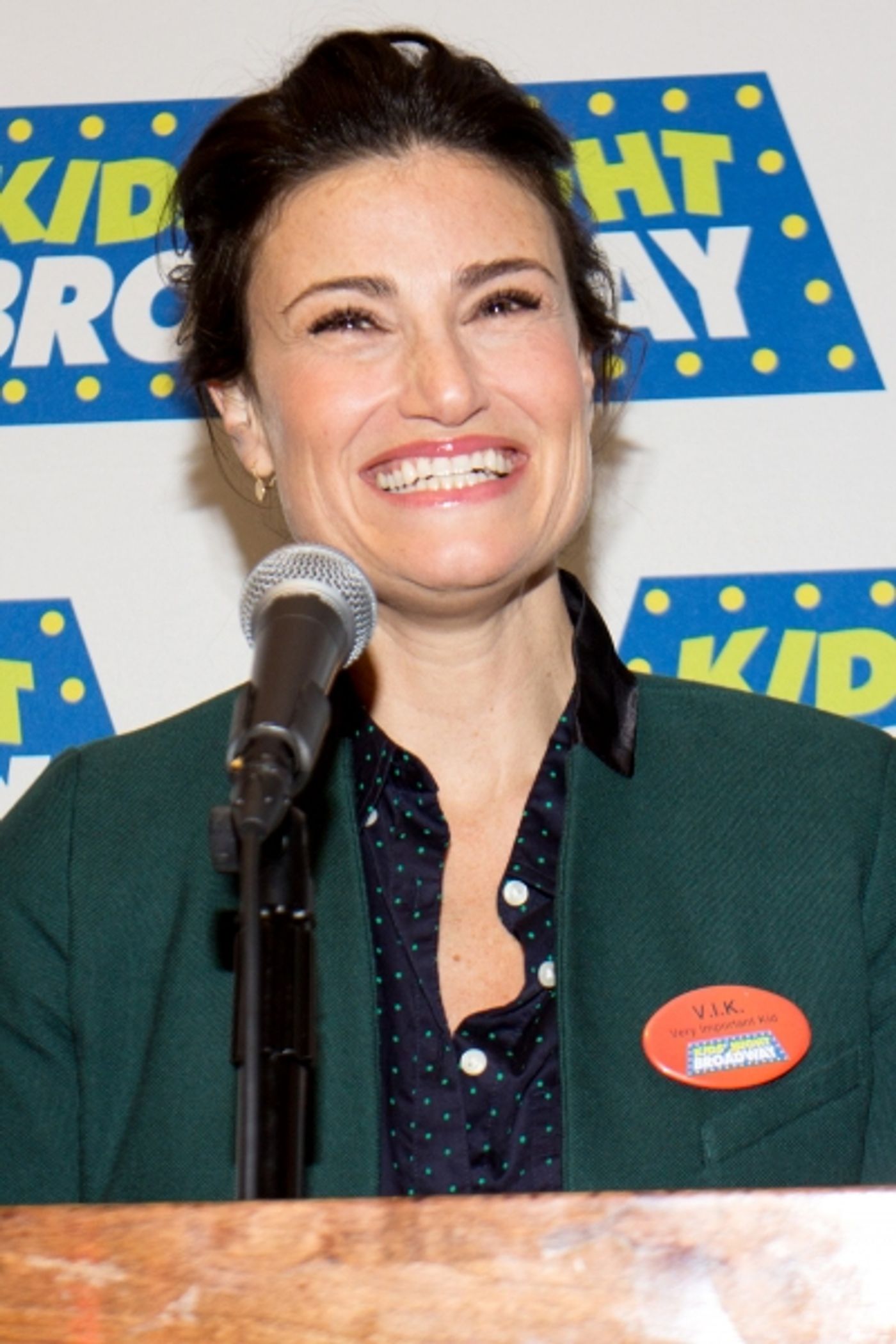 Photo Coverage: Idina Menzel and Broadway League Announce KIDS NIGHT OF BROADWAY's 2014 Festivities  Image