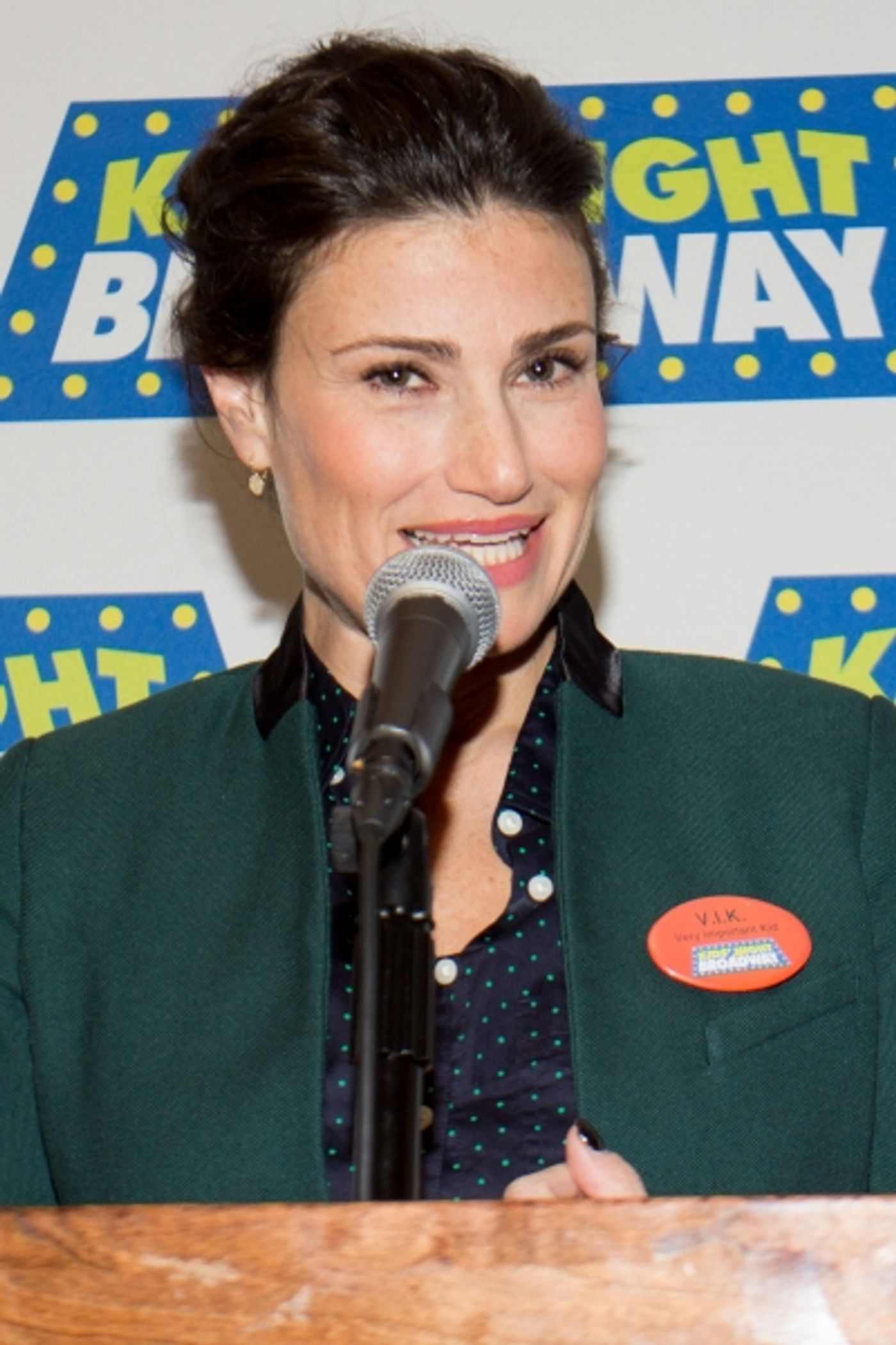 Photo Coverage: Idina Menzel and Broadway League Announce KIDS NIGHT OF BROADWAY's 2014 Festivities  Image