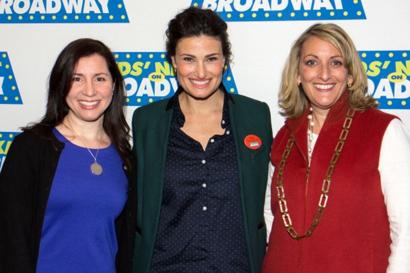 Photo Coverage: Idina Menzel and Broadway League Announce KIDS NIGHT OF BROADWAY's 2014 Festivities Photo Coverage: Idina Menzel and Broadway League Announce KIDS NIGHT OF BROADWAY's 2014 Festivities Image