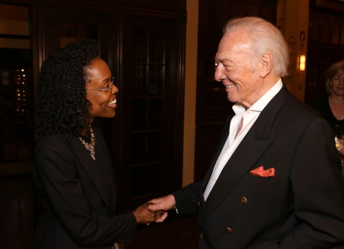 Charlayne Woodard, Christopher Plummer at 