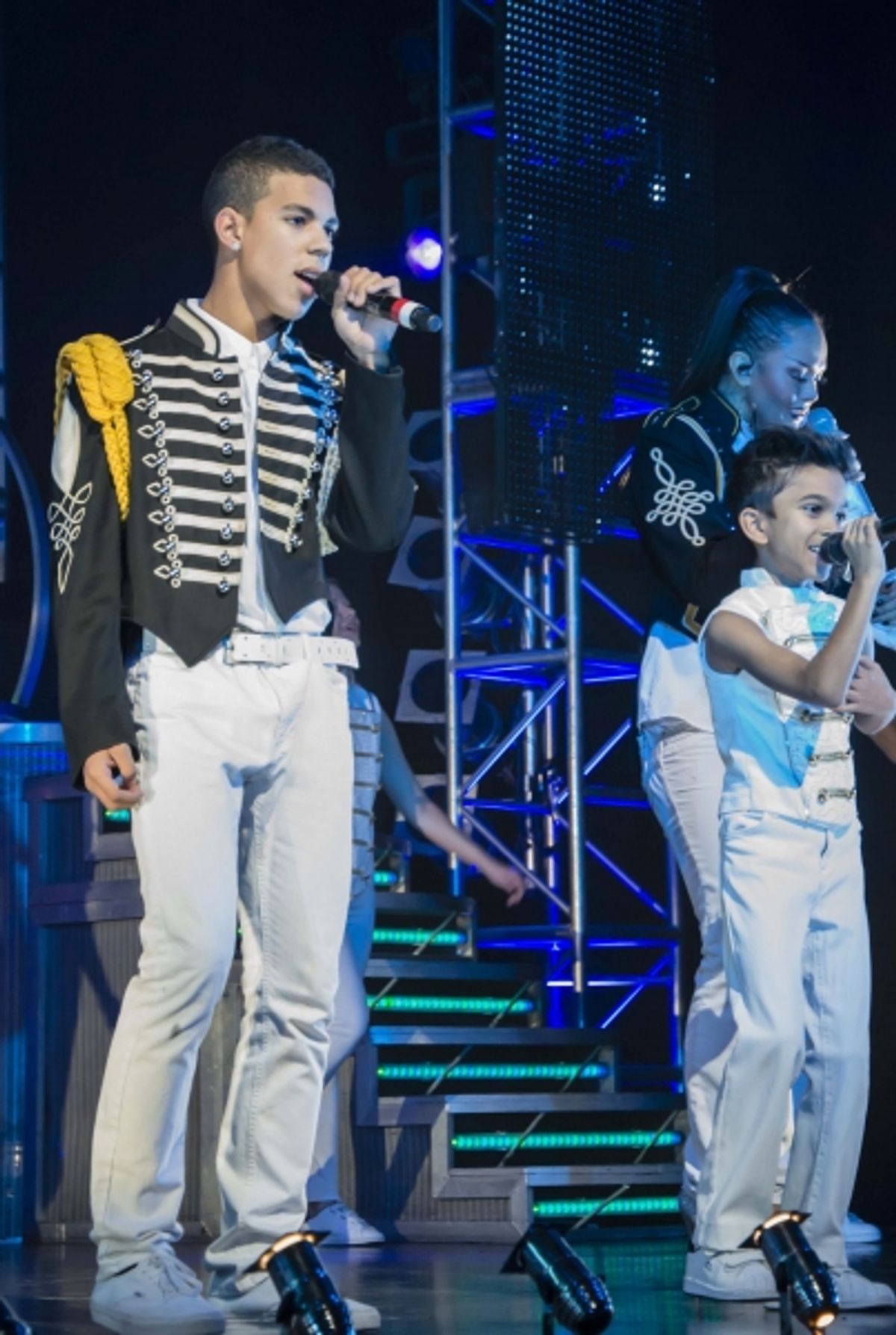 Kieran Alleyne, Eshan Gopal, and Zoe Birkett at 