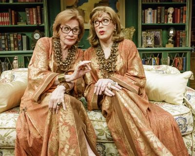 Cynthia Harris and Charles Busch Photo