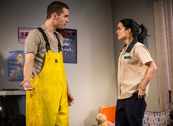 Colin Sphar (Peter) and Reyna de Courcy (Karlie)  Photo