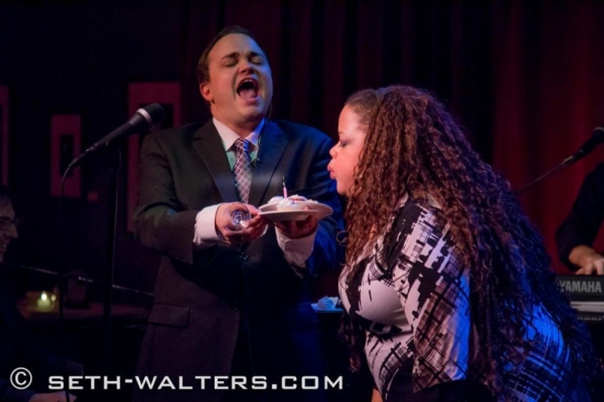 William Blake and Natalie Douglas at 