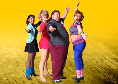Camille Michel as Mavis, Tracey Villager as Maxine, Johnathan Reed as Geoffery and Ta Photo