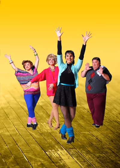 Tabitha Humphrey (Sylvia), Tracey Villager (Maxine) Camille Michel (Mavis) and Johnat Photo