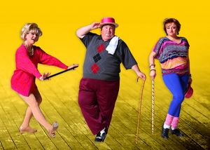 Tracey Villager (Maxine), Johnathan Reed (Geoffery) and Tabitha Humphrey (Sylvia) Photo