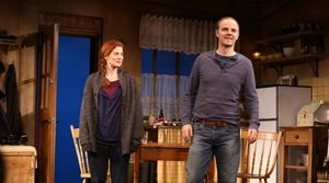 Debra Messing and Brian F. O''Byrne @ BroadwayWorld Debra Messing and Brian F. O''Byrne Photo