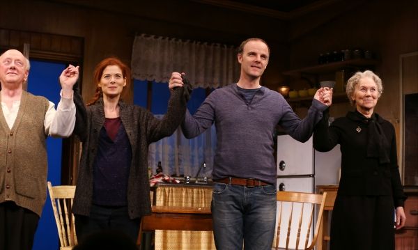 Peter Maloney, Debra Messing, Brian F. O''Byrne and  Dearbhla Molloy Photo