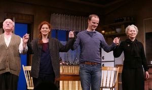 Peter Maloney, Debra Messing, Brian F. O''Byrne and Dearbhla Molloy @ BroadwayWorld Peter Maloney, Debra Messing, Brian F. O''Byrne and Dearbhla Molloy Photo