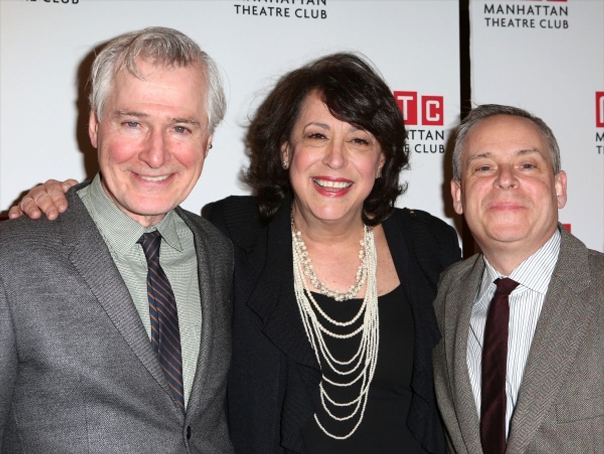 Playwright John Patrick Shanley, Artistic Director Lynne Meadow and Director Doug Hughes at 
