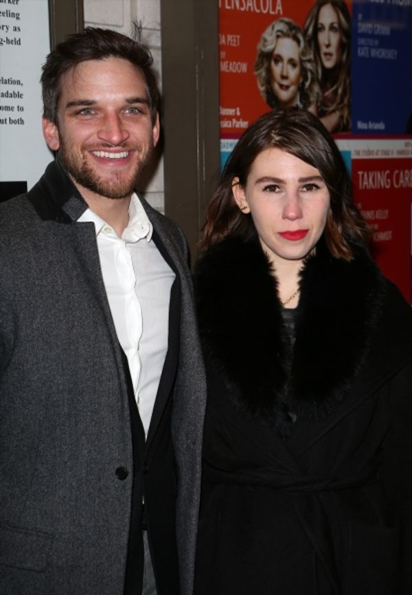 Evan Jonigkeit and Zosia Mamet  Photo