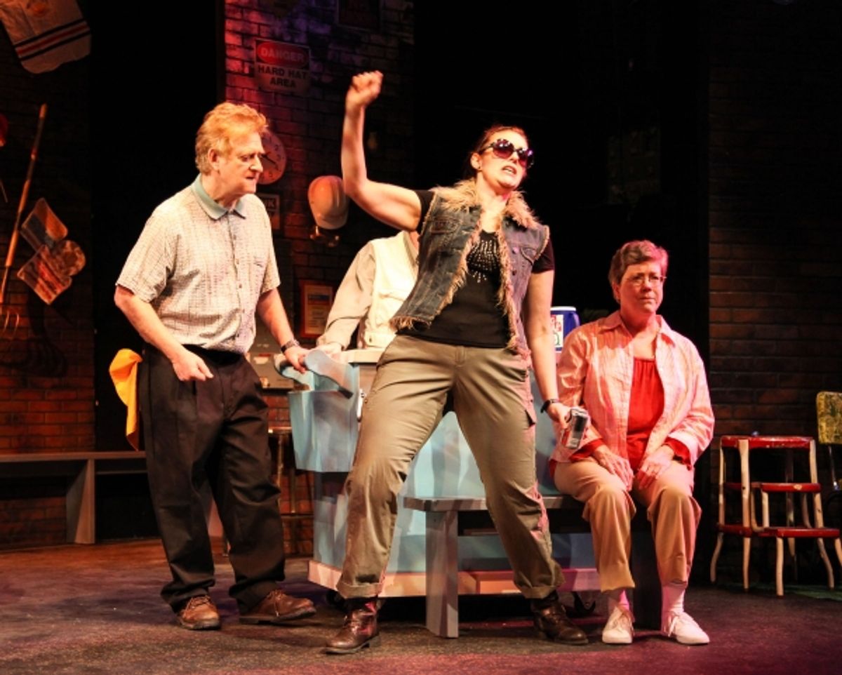 Gary Saipe, Rachel Christianson, and June Miller at 