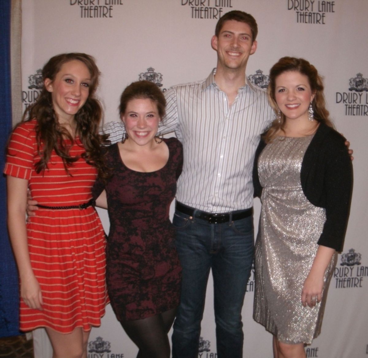 Rebecca Bradford, Stephanie Hansen, Jared Titus and Tiffany Herlien at 