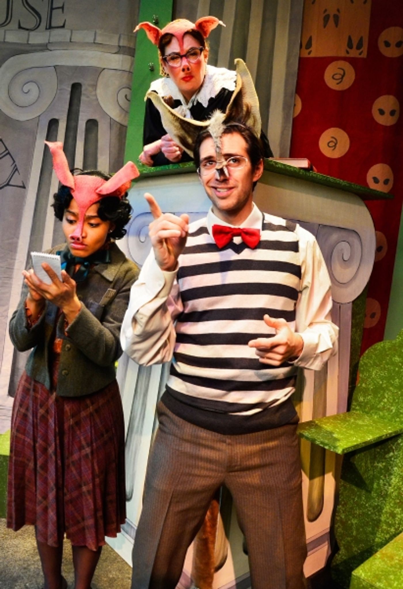 Photo Flash: Lifeline Theatre's THE TRUE STORY OF THE 3 LITTLE PIGS Extends thru March 2 Photo Flash: Lifeline Theatre's THE TRUE STORY OF THE 3 LITTLE PIGS Extends thru March 2 Image