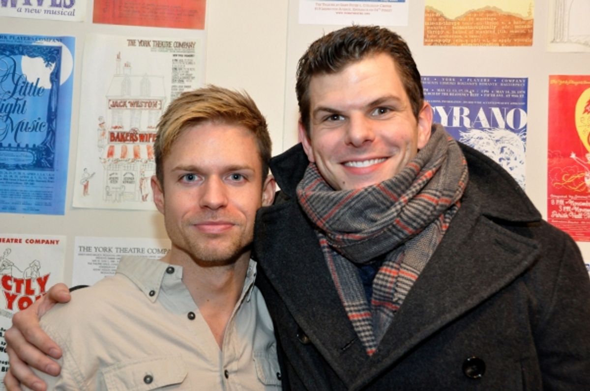 Hunter Ryan Herdlicka and Will Burton at 